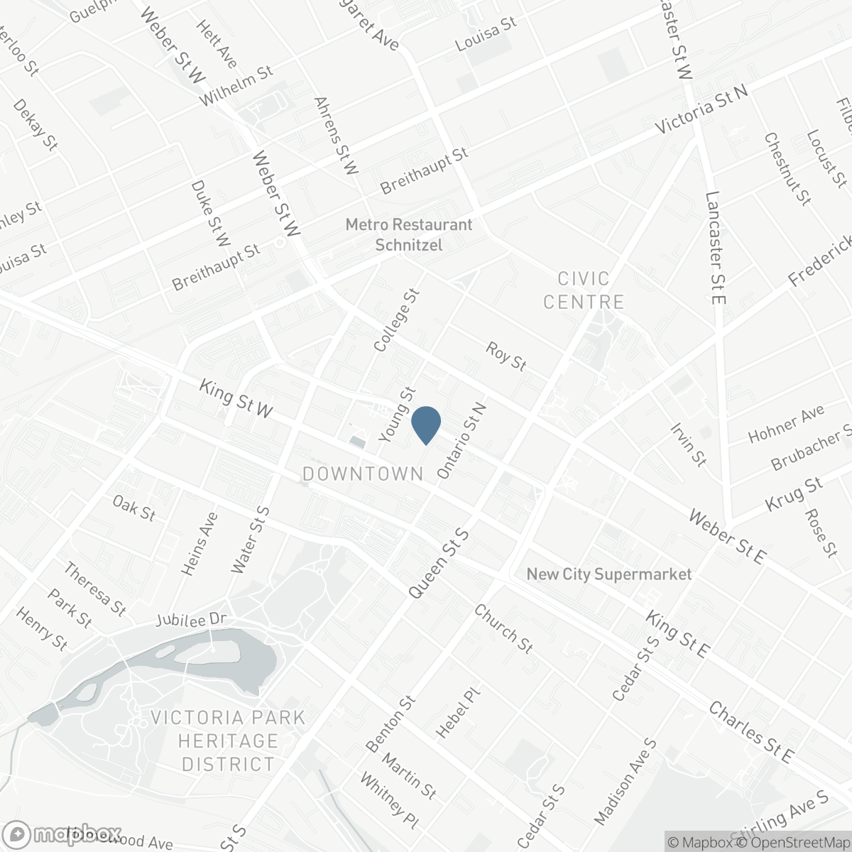 55 DUKE Street W Unit# 306, Kitchener, Ontario N2G 1A6
